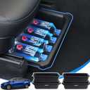 GEEDAR 2 Pack Tesla Model Y Under Seat Storage Box Organizer, Upgraded ABS + TPE Double Layer Hidden Storage Box, Washable Underseat Storage Organizer fit Tesla Model Y Accessories 2021-2024