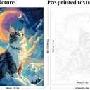 QUITEDEW Cat Paint by Numbers Kit for Adults Beginner,Paint by Numbers Animals,DlY Rainbow Oil Painting by Number for Home Decor Gift 16x20 Inch (A2)