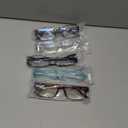 Gaoye 1.25 Professional Reading Glasses for All Day - Computer Readers with Blue Light Protection - Value Pack