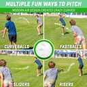 GoSports LotBall AIR Backyard Baseball Bat and Ball Set - Plastic Baseball Game for Kids, One Size