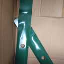 GELASKA GY20850 Mower Blades with Blade Nuts Fits John Deere 42 Inch Mower Blades D110 D100 D105 D130 E120 S100 S120 E100 LA115 LA105 Replaces AM141033 GX22151 UC21583, 2 Pack High Lift