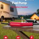 Leshein Fuel Transfer Pump 3GPM, USB Rechargeable Electric Siphon Pump for Gasoline Diesel Water, Portable Leakproof Gas Can Pump with Upgraded Hose Material & Build, Ultra-Fast Oil Transfer Pump