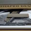 Coleshome 66" L Shaped Gaming Desk, Corner Computer Desk, Sturdy Home Office Computer Table, Writing Desk, Larger Gaming Desk Workstation, Black