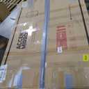 TETOTE Vintage Antique Black Rectangle Mirror for Mantle Fireplace 48 x 32 Traditional Baroque Ornate Scroll Wall Mirror with Rounded Corner Metal Frame for Living Room Bedroom, Horizontal/Vertical