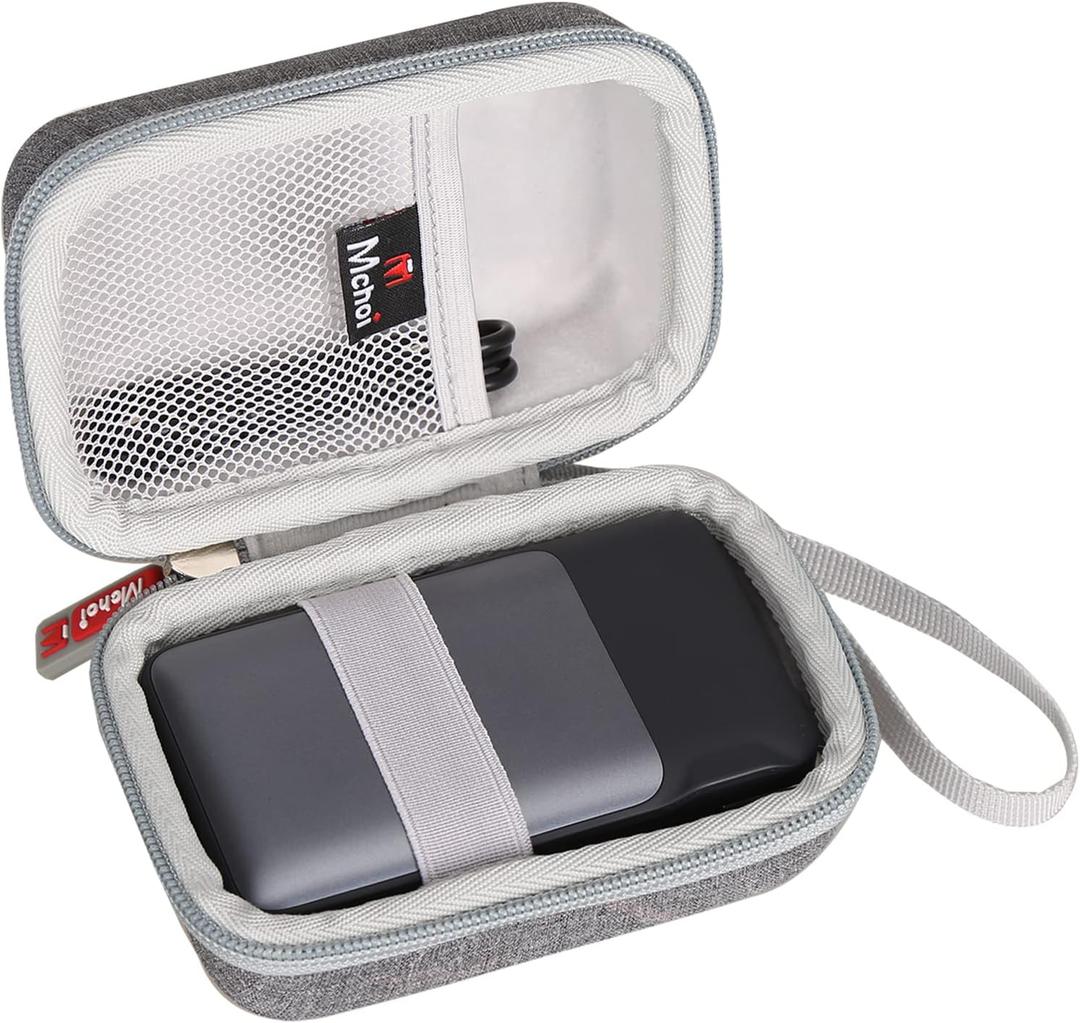 Mchoi Hard Carrying Case Fits for Anker 733 Power Bank 10,000mAh (GaNPrime PowerCore 65W), Waterproof Travel Charger Protective Case, Case Only