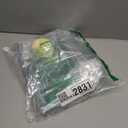 Ohuimrt 20 PCS Clear Plastic Gift Bags with Handles, Reusable Party Favor Bags with Ribbon Transparent Gift Wrap Bags Bulk for Weddings Birthdays, 7.9 x 9.84 x 3.15 Inches