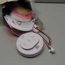 Kidde Hardwired Smoke & Carbon Monoxide Detector, 10-Year Battery Backup, Voice Alerts, Interconnectable LED Warning Light Indicators