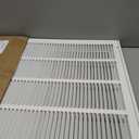 Howeall 20"W x 20"H [Duct Opening Size] Steel Return Air Filter Grille - Removable Face/Door for 1 inch Filters -HVAC Vent Cover Grill - White [Outer Dimensions: 22 5/8"W X 22 5/8"H]