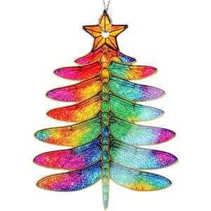 Christmas Ornaments - Dagon fly Ornament - Dragon Fly Gift for Women - Dragonfly Gifts - Dragonfly Ornaments - Christmas Ornament 2025 - White Elephant Gifts - Xmas Tree Hanging
