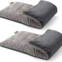 Microwave Heating pad with Washable Cover 6 * 12" Microwavable Heat Pad for Neck Shoulder, Cramps, Back Pain Relief, Warm Compress Bean Bag Moist Heat Pack for Muscles, Joints, 2 Pack