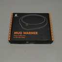 Oracer Coffee Mug Warmer, Cup Warmer for Desk with Auto Shut Off Smart Temperature Settings, Electric Beverage Tea Water Milk Heater for All Cups and Mugs, Heating Plate Candle Wax Warmer (Dark Black)