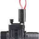 Hunter PGV 1" Sprinkler Valve, Screw-Top Irrigation Valve with 1" Male Thread Inlet and 1" Barb Outlet, No Flow Control, Leak-Free Design, Easy Install (PGV100MB)