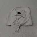 J.VER Men's Dress Shirts Solid Long Sleeve Stretch Wrinkle-Free Formal Shirt Business Casual Button Down Shirts White S
