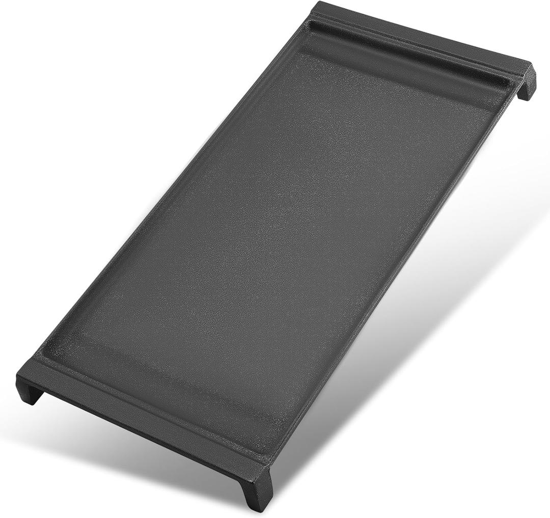 WB31X24738 Griddle Replacement Parts Compatible With GE Stove Top Pan WB31X24998, Cast Iron Center Griddle Plate General Electric Gas Range Cook top Grid JGB700SEJ4SS JGSS66SEL3SS Flat Top Pan