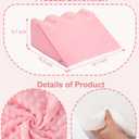Nursing Reflux Prop for Infant,Baby Colic & Gas Relief,Memory Foam Nursery Support with Reusable Bag & Colorbox [Upgrade],Baby Tummy Time Prop for Neck and Shoulder Strength Growth, Baby Product Gift