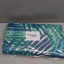 NettyPro Patio Bench Swing Cushion Cover Water Resistant UV Protection Outdoor Furniture Loveseat Cushion Slipcover with Zipper, Replacement Cover Only, 59 x 18 x 3 Inch (Tropical Leaf)