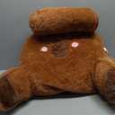 Capybara Backrest Cushion Relieves Sitting Fatigue Ideal for Dorm Rooms, Homes, and Offices