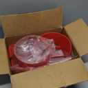 Front Grille Mesh Inserts & Headlight Cover for Jeep Wrangler JL JLU Sport & Sport S Only 2018-2023 Exterior Accessories Clip-in Grille Guard Cover Headlight Bezels Trim Ring (Red 9PCS)