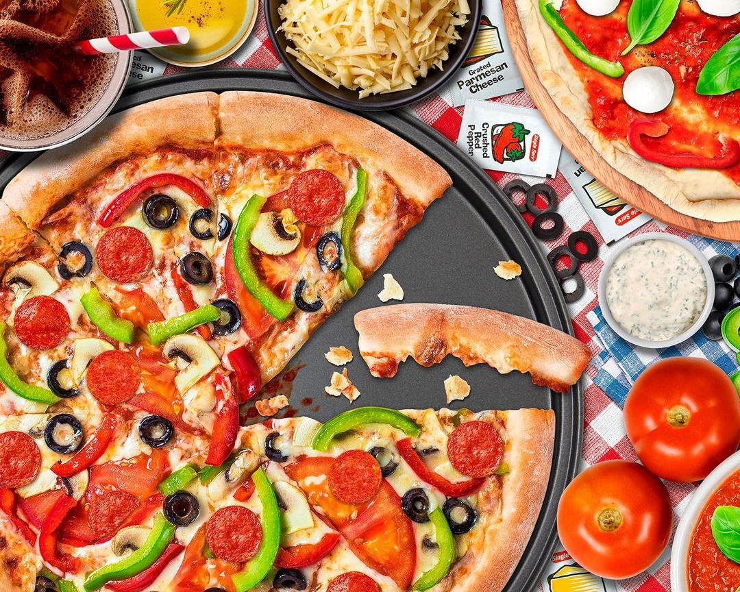 Springbok Pizza Night 1000 Piece Jigsaw Puzzle for Adults - Unique Cut Pieces - Made in USA