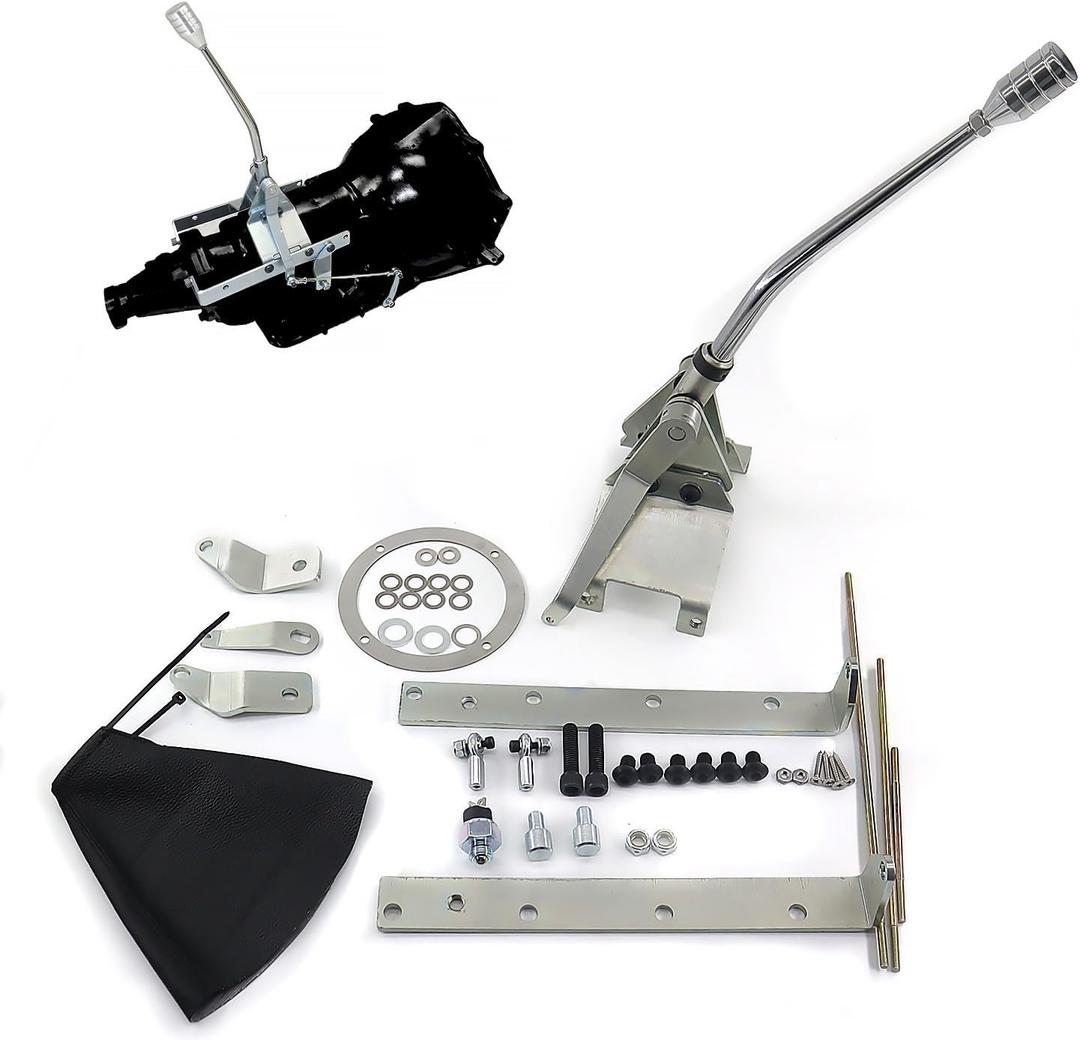 12" Shifter Complete Kit for GM TH350 Transmission Shifter Turbo 350 Automatic