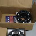 KSP 6X5.5 Wheel Spacers Fit for Tacoma 4runner, 1.5 inches Forged Hub Centric Adapters Kits with Extended Open Lug Nuts fit 6 Lug Wheels Without Locking hub, Package of 4 (Black 6061 T6 Aluminum)