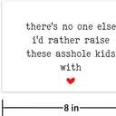 3 x Funny Father's Day Card from Wife, Anniversary Card for Husband Him, Unique Love Card for Partner (#01)