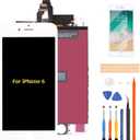 A-MIND 4.7 inch for iPhone 6 Screen Replacement Touch Screen Digitizer A1549 A1586 A1589 LCD Display Full Assembly Repair Kits, with Screen Protector+Tools (White)