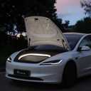 TPARTS Frunk LED Strip for Tesla Model 3 Highland 2026 2025 2024 Flexible Silicone Waterproof Interior Lighting Bar, Easy Installation Model 3 Front Trunk Accessories Ambient Lights(Cool White Light)