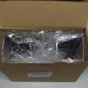 Lumanman Dry Erase Marker Holder with 3 Compartments, Wall Mounted Marker Organizer, Magnetic Marker Holder Organizer for Whiteboard, Fridge, Locker, Pen Holder for Wall, Acrylic Pencil Holder, Clear