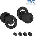 4 PACK Doperock 33DB Ear Plugs for Noise Reduction, Reusable Concert Earplugs Hearing Protection, Soft Silicone Ear Plugs for Sleeping, Focus, Noise Sensitivity - 8 EarTips in XS/S/M/L