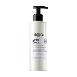 L'Oral Professionnel Paris Metal Detox Pre-Shampoo Treatment - Strengthens, Refills Micro-Breaks and Protects Against Hard Water Metals, For Damaged and Color-Treated Hair