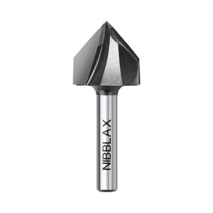 2 x 90 Degree V Groove Router Bit 1/4" Shank, 1" Cutting Diameter x 13/16" Cutting Depth, Carbide Tipped V-Groove Router Bits for Grooving Woodworking 2 x 90 Degree V Groove Router Bit 1/4" Shank, 1" Cutting Diameter x 13/16" Cutting Depth, Carbide Tipped V-Groove Router Bits for Grooving Woodworking