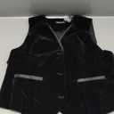 Allegra K Velvet Suit Waistcoat for Women's Retro Sleeveless Steampunk Blazer Dressy Vest (X-Large)