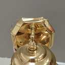 Livex Lighting 2007-02 Outdoor Wall Lantern with Clear Beveled Glass Shades, Polished Brass