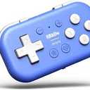 8Bitdo Micro Bluetooth Gamepad Pocket-sized Mini Controller for Switch, Android, and Raspberry Pi, Supports Keyboard Mode 