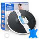 EaseZen EMS Foot Massager for Neuropathy, Rechargeable TENS & EMS Foot Circulation Stimulator for Pain Relief, 10 Modes & 20 Intensities, 2 Body Pads, Relieve Swelling, Cramps, RLS