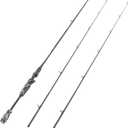 E Series - Camo Legend 2-Piece 7-Feet Casting Rod 24 Ton Carbon Fiber Baitcasting with 2 Tips - Medium and Medium Heavy Portable Bass Fishing Rod Baitcaster