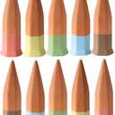 vensovo 10pcs Terracotta Watering Spikes - Colorful Automatic Self Watering Stakes, Plant Watering Devices for Wine Bottles Recycled Bottles, Clay Plant Garden Waterers for Vacations