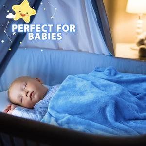 8 Pcs Fuzzy Baby Blankets 30" x 40" Toddler Daycare Nap Soft Warm Plush Newborn 2025 Summer Receiving Essentials Infant Boy Girl Gift Nursery Swaddling Cozy Kid Cot Blankets for Crib Stroller Outdoor