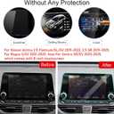 TTCR-II Navigation Display Screen Protector 8-Inch for Nissan Altima 2.5 SR 2019-2025, for Rogue S/SV 2021-2025 2026 and Sentra SR/SV 2020-2025, Console Touchscreen Tempered Glass Protector