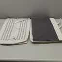 Kitsure Laundry Hamper - 2-Pack Collapsible Laundry Baskets with Well-Stitched Handles, Free-Standing Clothes Hamper with Rigid Top Edge for Household, Dorm Use, 2 x 75L, Black