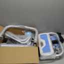 Swive Shower Chair with Arms and Back Heavy Duty 500 lbs for Seniors Elderly Disabled or Bariatric Adults Bench Seat for Inside Shower Stall and Bathroom Bath Tub Seats Adjustable Stool