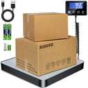 Shipping Scale, 440 lbs/0.35oz High Accurate Digital Postal Scale with Hold/Tare Function, Shipping Scale for Small Business, Packages, Luggage, Home Use, Battery & Charging Cable Include