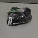 Ezbelle Women's Short Sleeve Ruffle Shirts Sleeveless Tops Knit V Neck Blouse Cropped Tank Sexy Slim Fitted Tops Office Basic Black, Medium