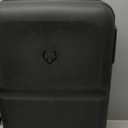 ANTLER - Single Stripe Hardside Carry On Luggage, 21.7x14.2x9.1 Inch 40L, Lightweight, 4 Spinner Wheels - Adjustable Handle, Expandable, Small Suitcase Airline Approved, TSA Lock - Black