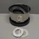 10L Dog Water Bowl No Spill 2.6 Gallon Super Large Capacity Stainless Steel No Splash Dog Bowls 338oz Slow Drinking Feeder with Non-Slip Base Pet Water Dispenser for Dogs