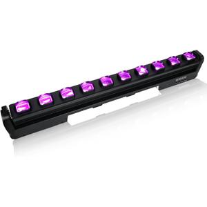 Betopper 10x15w RGBW Moving Beam LED Light Bar,10 Eye Stage Light Strobe Beam Like Spider RGBW 4IN1 DMX 512 & Sound Activated DJ Lighting for Theater KTV Club Ball Disco Event L1015(1)