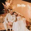 20in Mr and Mrs Wedding Neon Signs-Adjustable USB Mr and Mrs Light Up Sign Neon Wedding Decor Signs Backdrop Decorations for Reception Anniversary Engagement Gifts