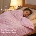 MAXTID Weighted Blanket for Kids Pink 36"x48" Soft Blanket Kids Pink Blanket