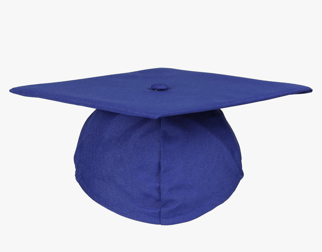 Newrara Graduation Unisex Matte Adult Graduation Cap with Tassel Pack of 2